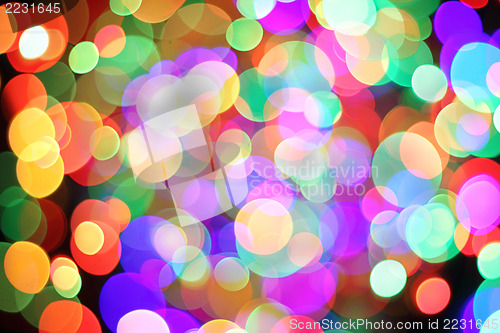 Image of christmas abstract background