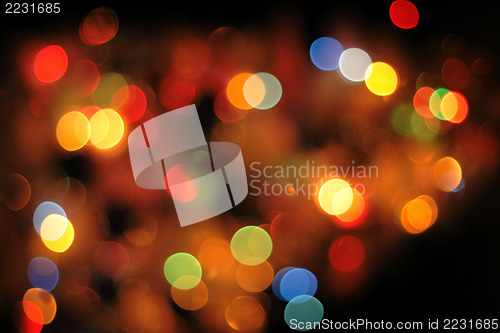 Image of abstract color christmas background