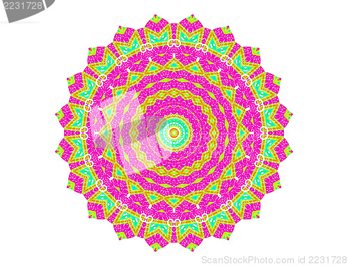 Image of Abstract radial pattern