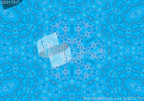 Image of Blue abstract background