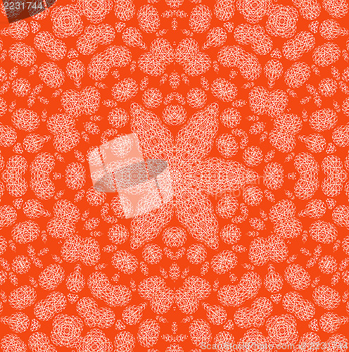 Image of Abstract orange background with pattern