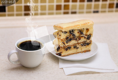 Image of coffee and cake