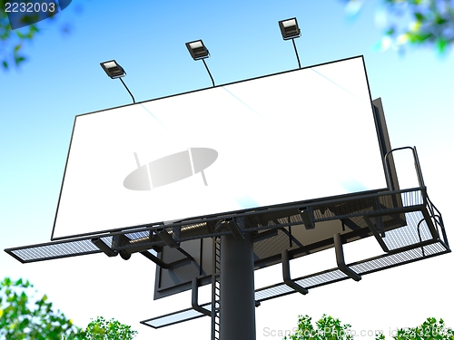 Image of Blank Billboard.