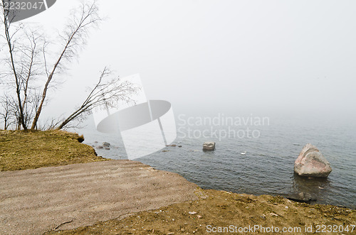 Image of  Road leading to the sea 