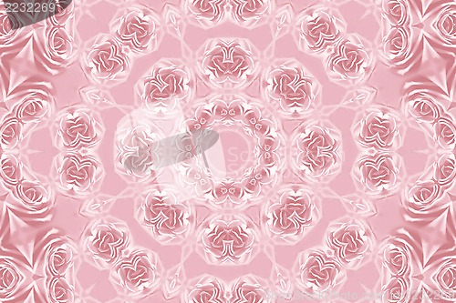 Image of Abstract roses pattern 