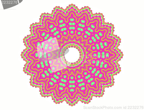 Image of Abstract radial pattern