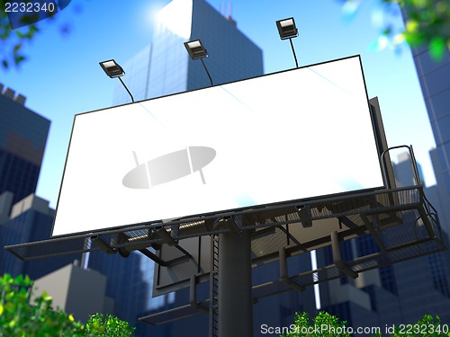 Image of Blank Billboard.