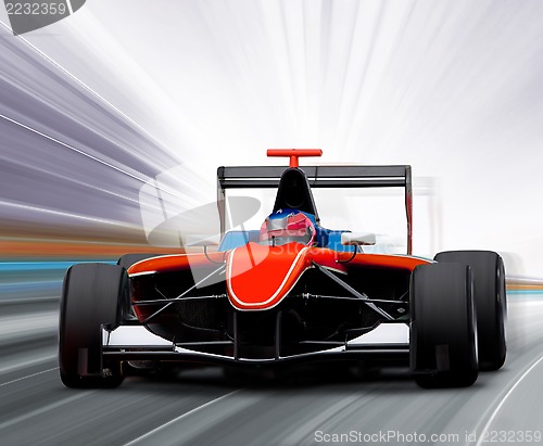 Image of formula one race car