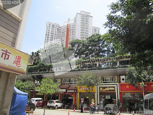 Image of residential quater in China