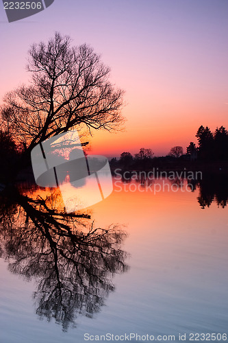 Image of Evening on the river