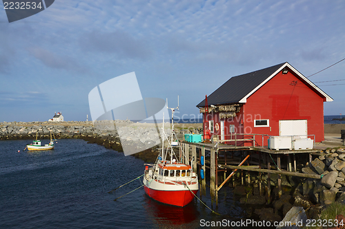 Image of Fishing port in Norway
