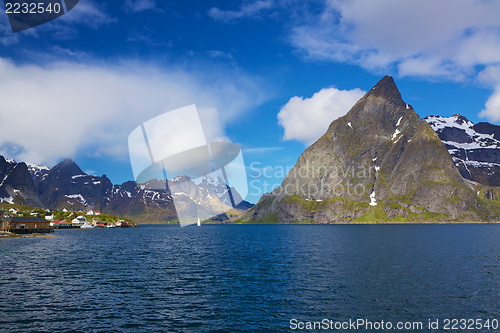 Image of Scenic norwegian fjord