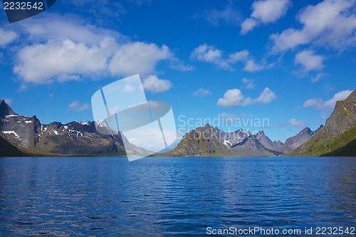 Image of Scenic fjord in Norway