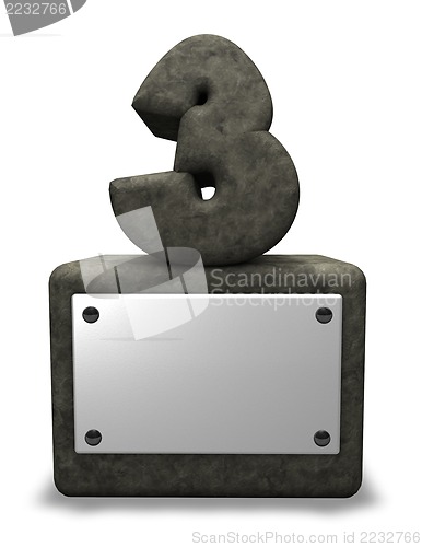 Image of number three