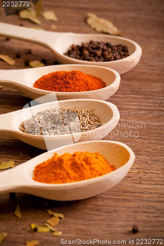 Image of Various spices