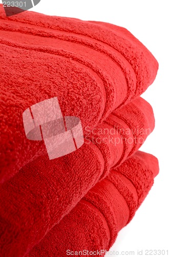 Image of red towels