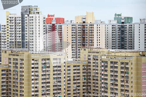 Image of apartment block in Hong Kong