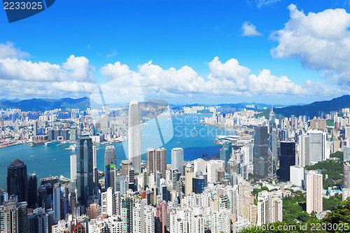 Image of Hong Kong skyline 