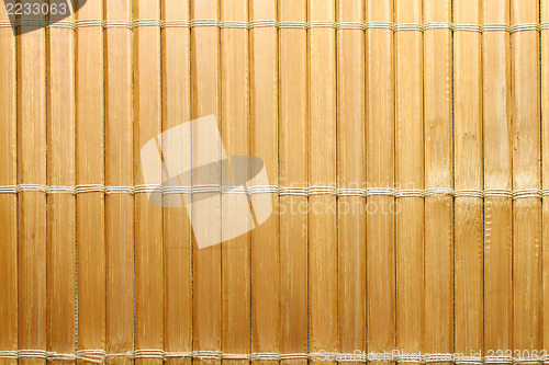Image of Bamboo mat background