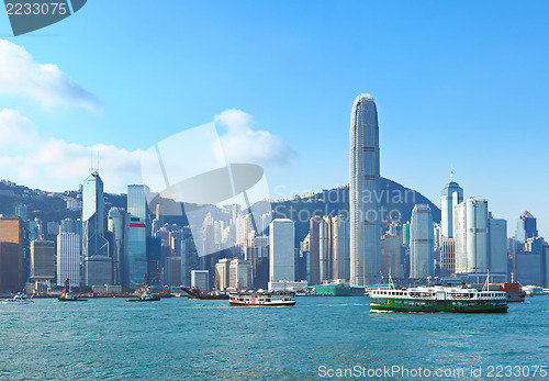 Image of Hong Kong victoria harbour