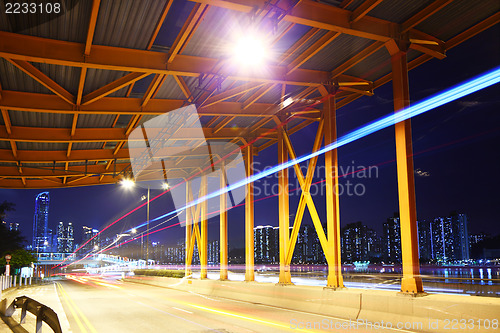 Image of Tunnel at night 