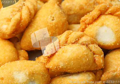 Image of chinese new year food, Jau gok , Oil Cape