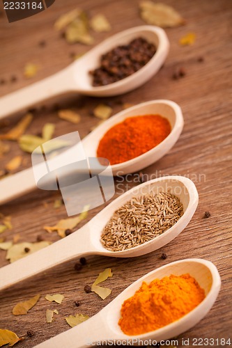 Image of Various spices