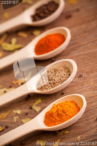 Image of Various spices