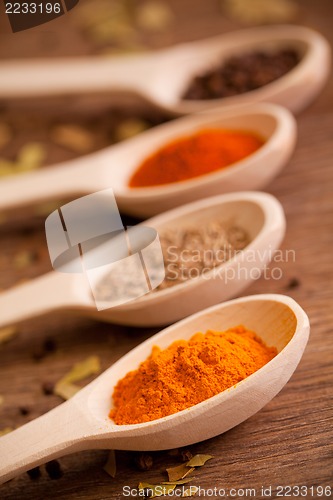 Image of Various spices