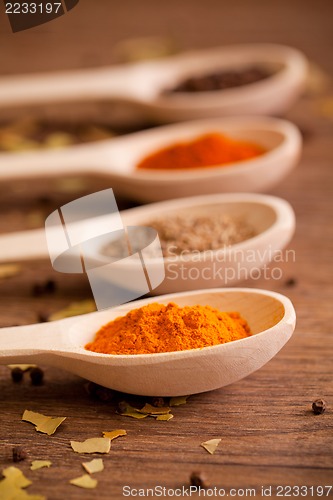 Image of Various spices