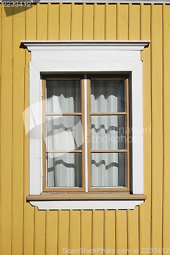 Image of Wooden Home Window