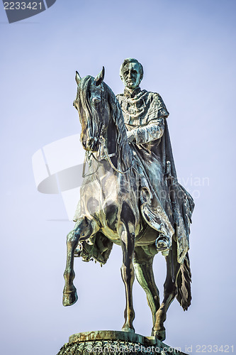 Image of King John Statue Dresden