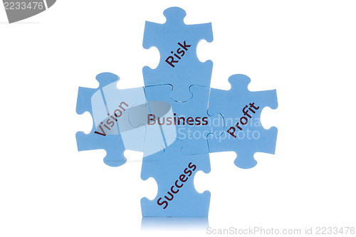 Image of Puzzle showing business content 