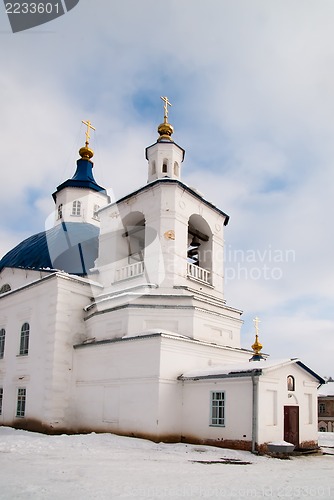 Image of John Predtechi's church. Tobolsk district. Russia