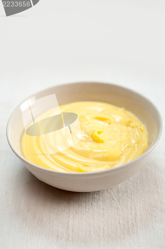 Image of custard vanilla pastry cream 