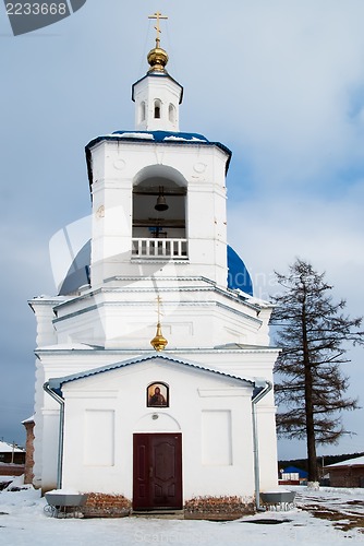 Image of John Predtechi's church. Tobolsk district. Russia