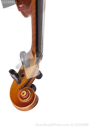 Image of beautiful wooden cello