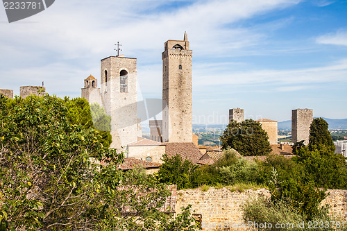 Image of San Gimignano towers