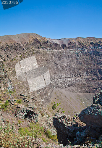 Image of Vesuvius crater