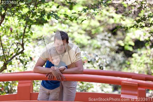 Image of family at the park
