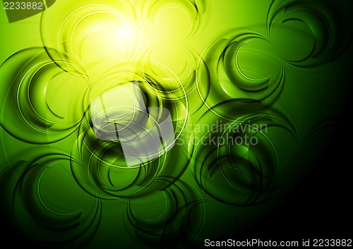 Image of Colourful green design