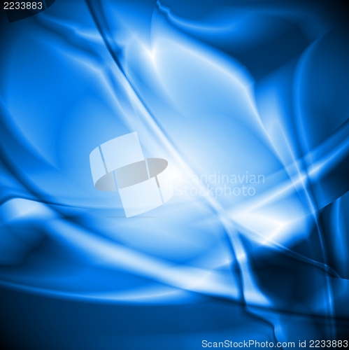 Image of Bright vector design with abstract waves