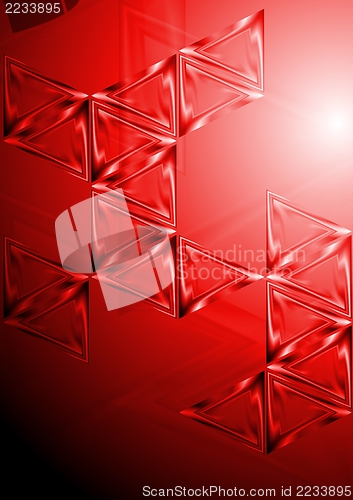Image of Colourful geometrical backdrop