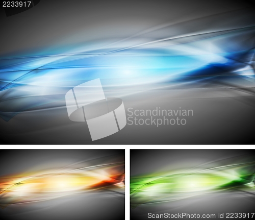 Image of Vibrant vector backgrounds
