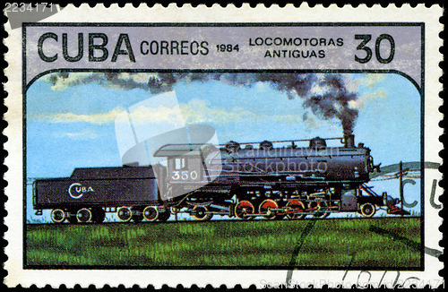 Image of CUBA - CIRCA 1984: A set of postage stamps printed in CUBA shows