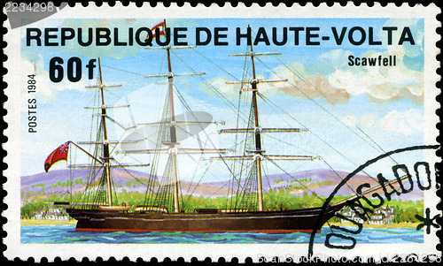 Image of REPUBLIC OF UPPER VOLTA- CIRCA 1984: A stamp printed in Republic