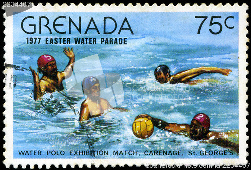 Image of GRENADA - CIRCA 1977: A stamp printed in Grenada issued for the 