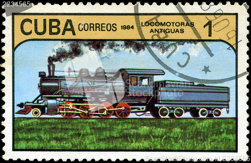 Image of CUBA - CIRCA 1984: A set of postage stamps printed in CUBA shows