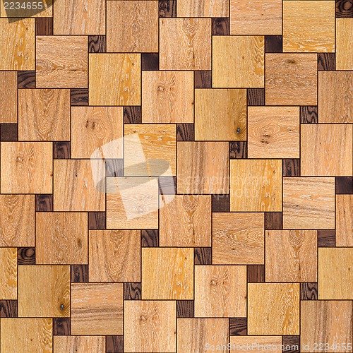 Image of Wooden Parquet Floor. Seamless Texture.