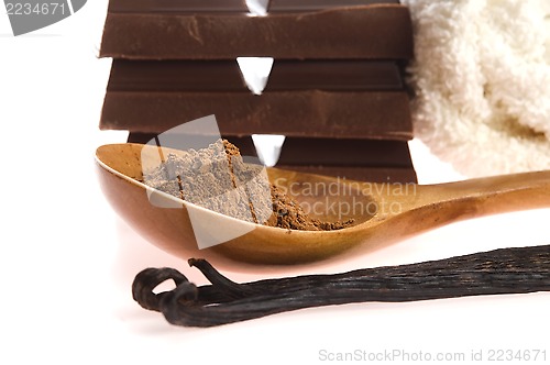 Image of spa chocolate aromatherapy items